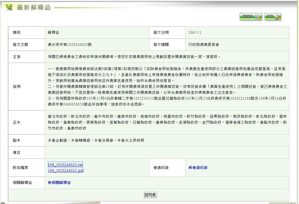 申請農舍與申請休閒農場不得同時存在 Image